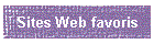 Sites Web favoris
